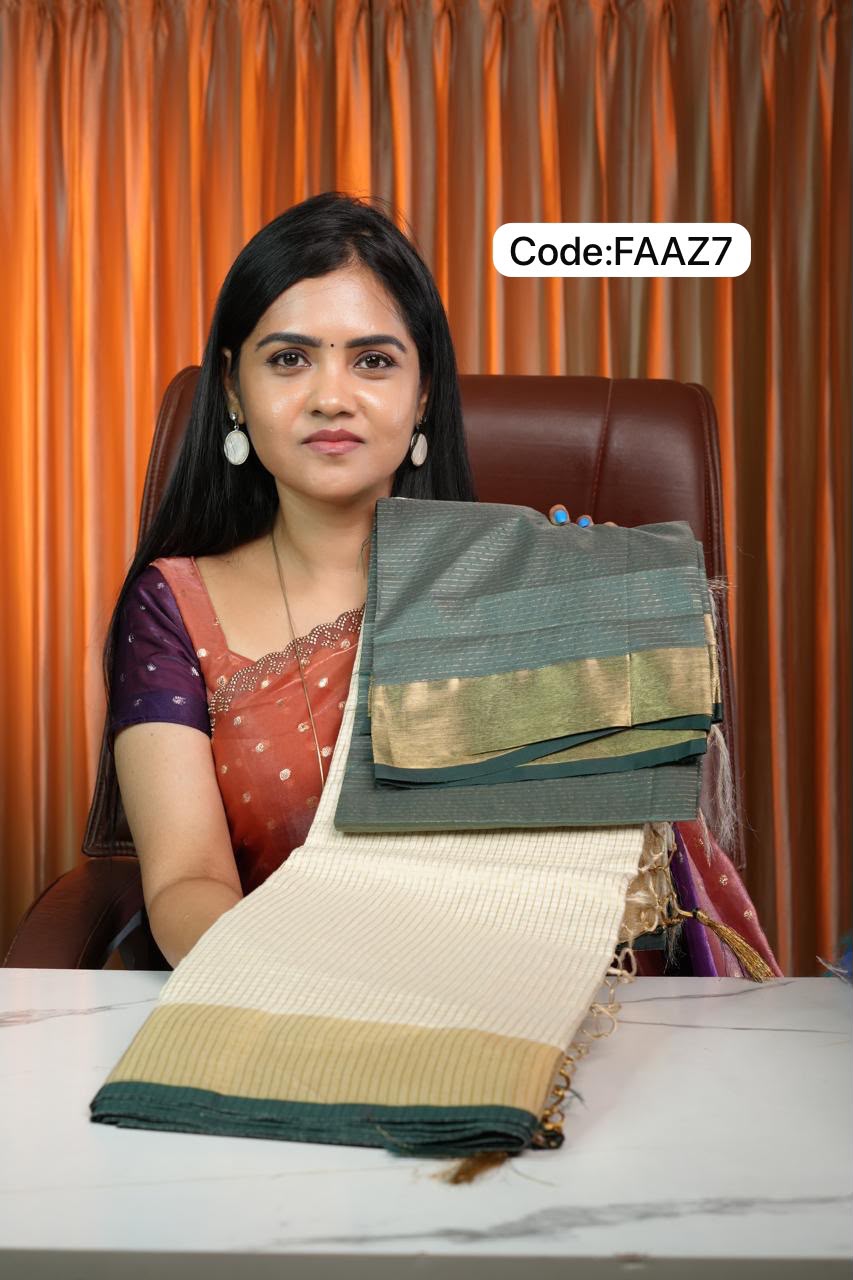 Semi silk saree 🥰🥳