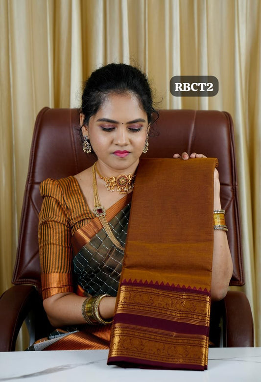 Kanchi cotton saree🥰⏰