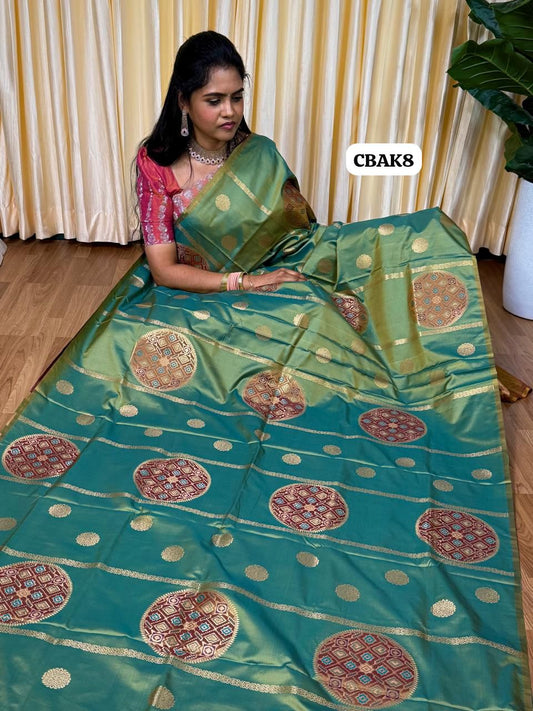 Soft silk sarees🥰😎🌈📚