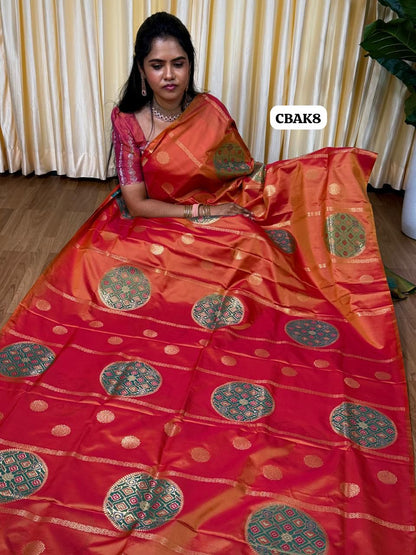 Soft silk sarees🥰😎📚