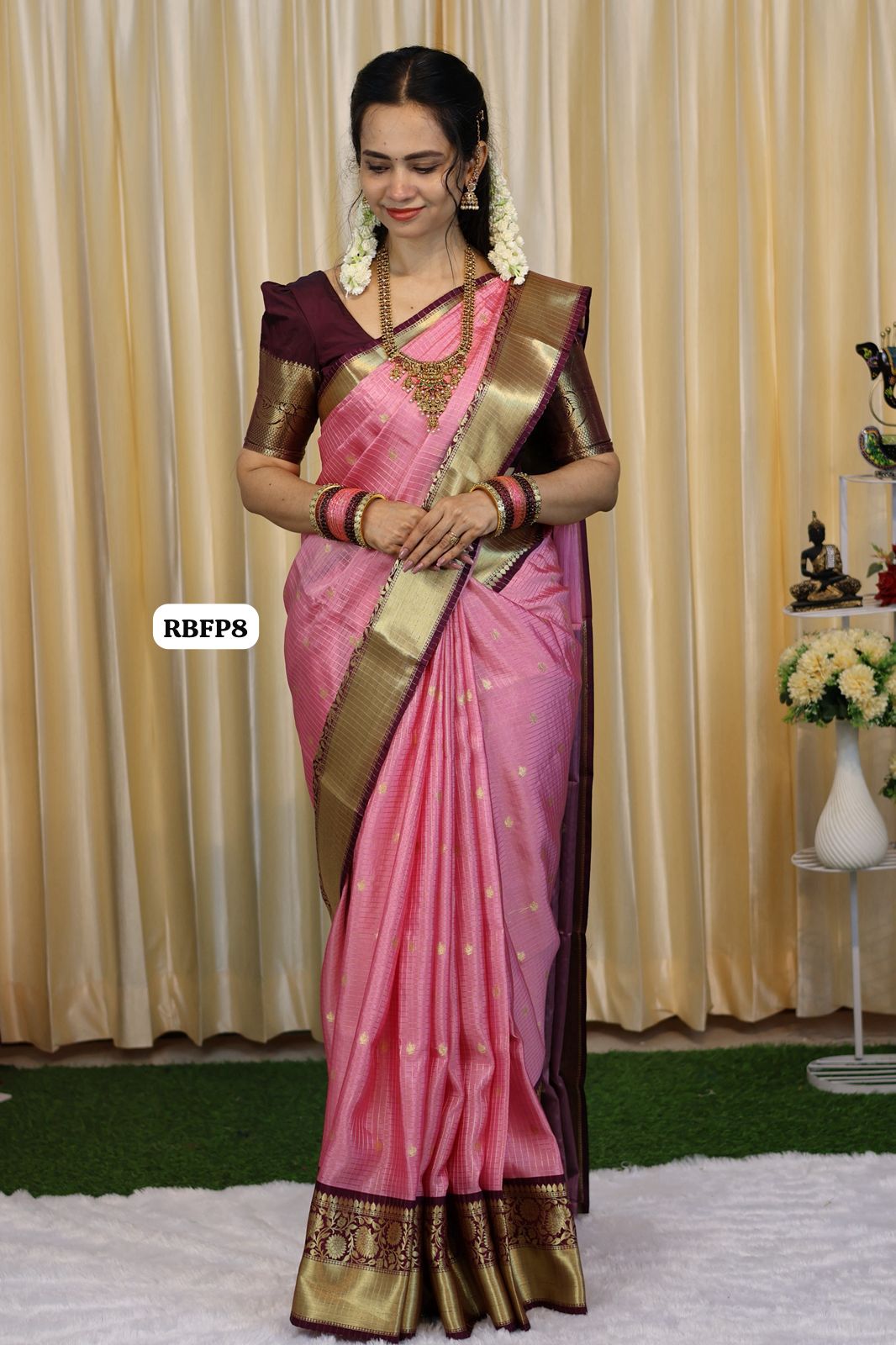 Soft Katan silk saree🥰😎 🥳
