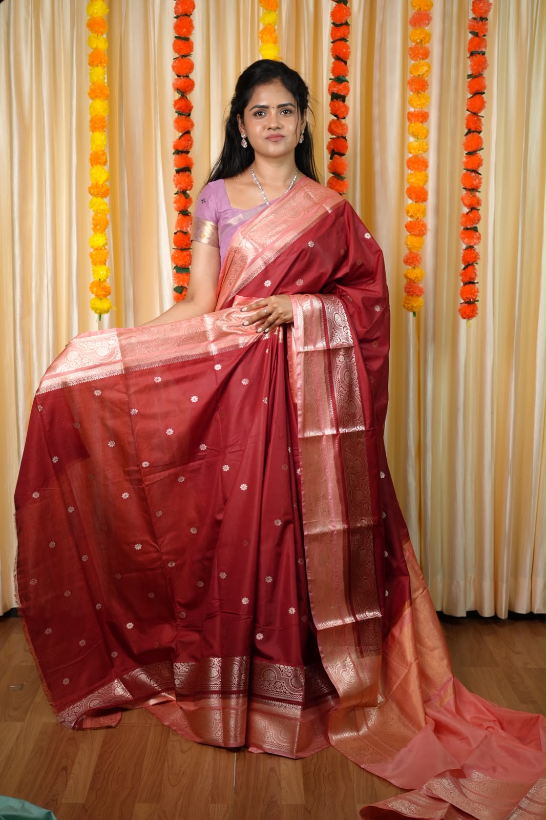 Premium warm silk sarees🥳