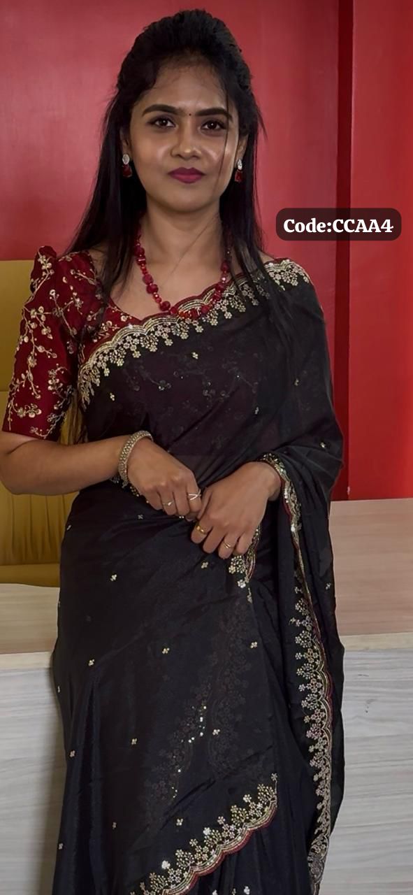 Shimmer Georgette Sarees🥳