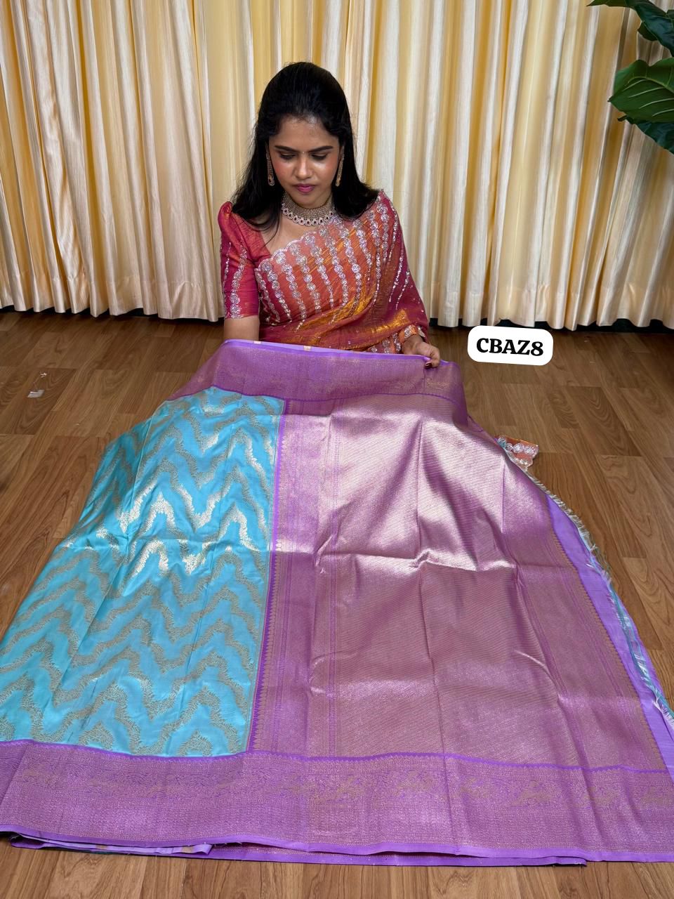 Soft silk saree 🥰😎📚