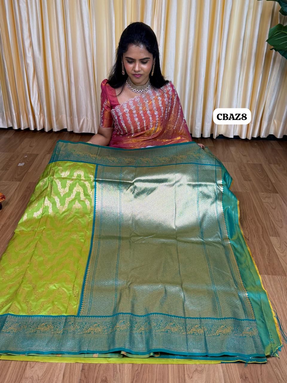 Soft silk saree 🥰😎📚
