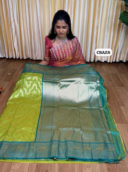 Soft silk saree 🥰😎📚
