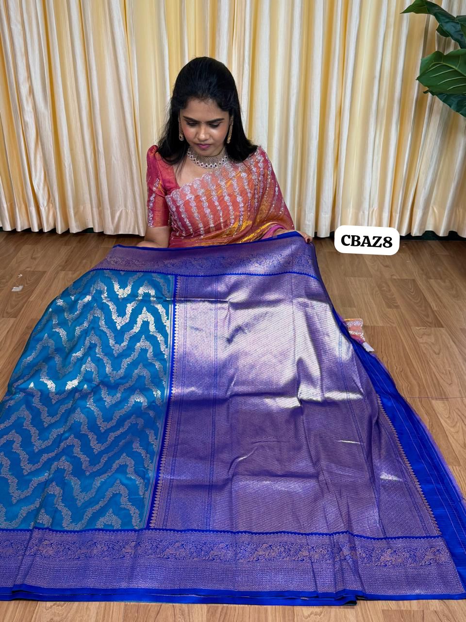 Soft silk saree 🥰😎📚