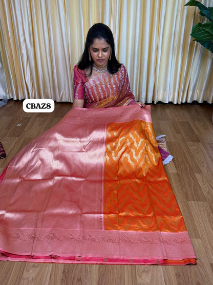 Soft silk saree🌈🥰😍😎📚