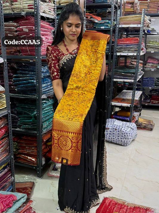 Kanchi semi silk sarees🥰😎offer