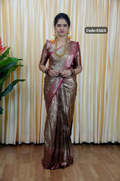 Kanchi semi silk sarees🎁
