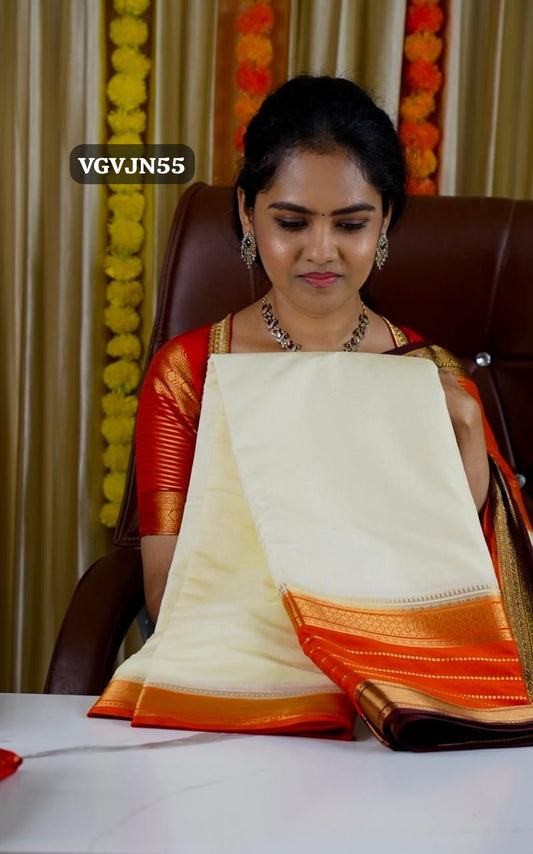 Premium Warm silk saree 🥳✅(Maroon colour blouse)