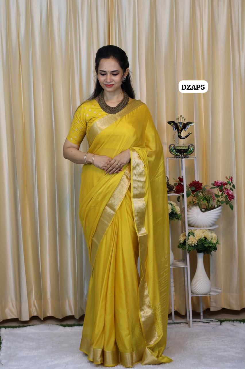 Mysore crepe silk saree 🥳