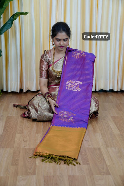 Semi silk saree🥰😎