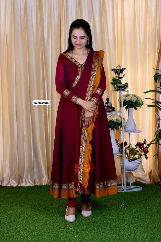 Merron Cotton salwar set unstitched 🥳