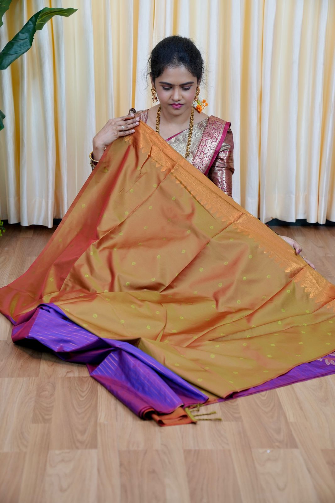 Semi silk saree🥰😎