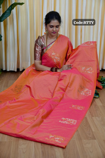 Semi silk saree🥰😎