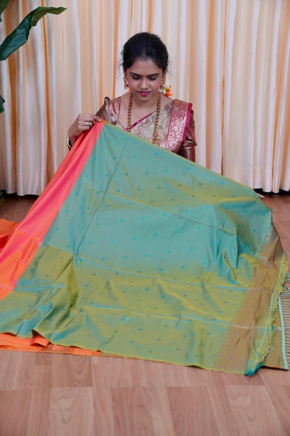Semi silk saree🥰😎