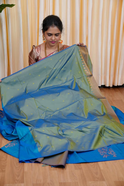 Semi silk saree🥰⏰️