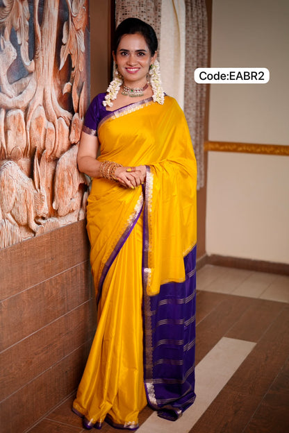 Premium semi Mysore silk sarees🥰😎📚