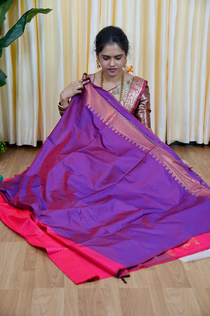 Semi silk saree🥰⏰️