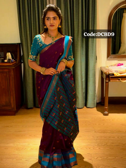 Kanchi semi silk sarees-😍😎📚