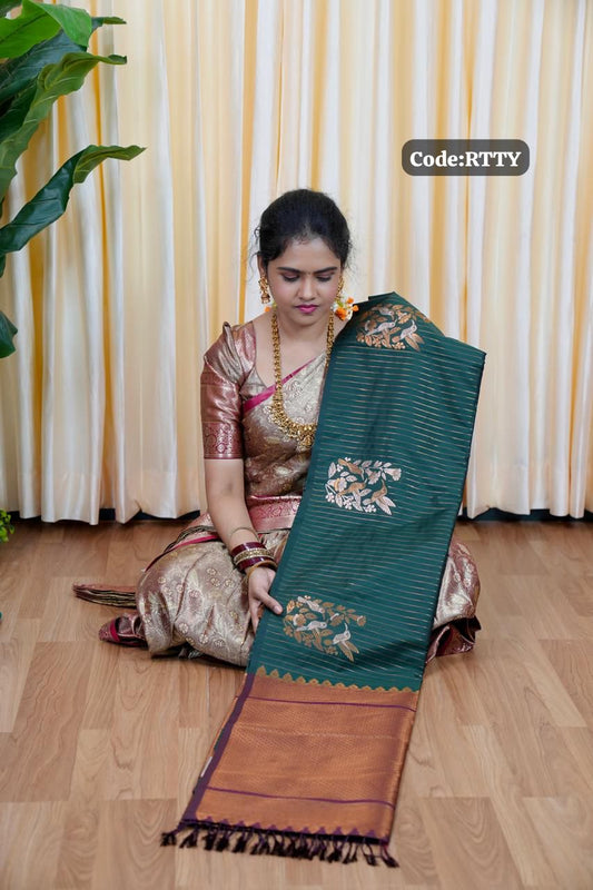 Semi silk saree🥰😎
