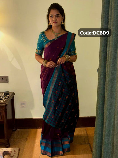 Kanchi semi silk sarees-😍😎📚