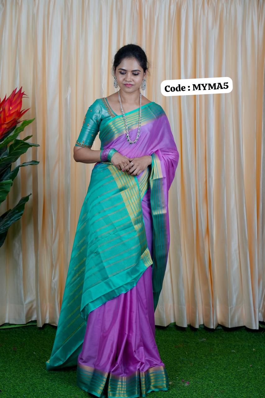 Mysore crepe silk sarees🥳✅