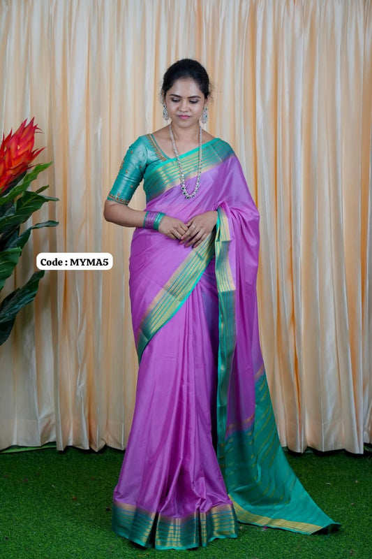 Mysore crepe silk sarees🥳✅