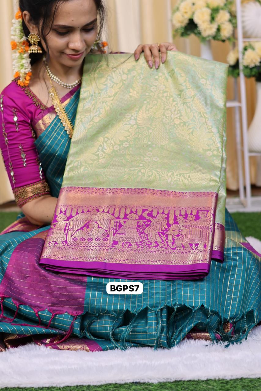 Bridal pattu saree 😍Ⓜ️