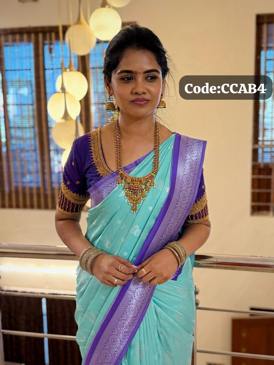 Kanchi semi silk saree🥰😎📚⛳️
