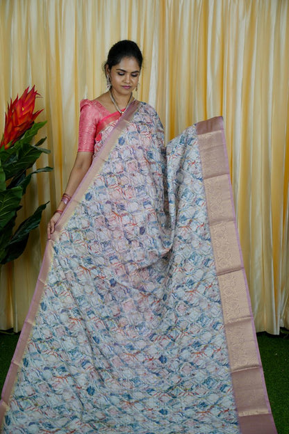 Premium iconic dola silk saree👇