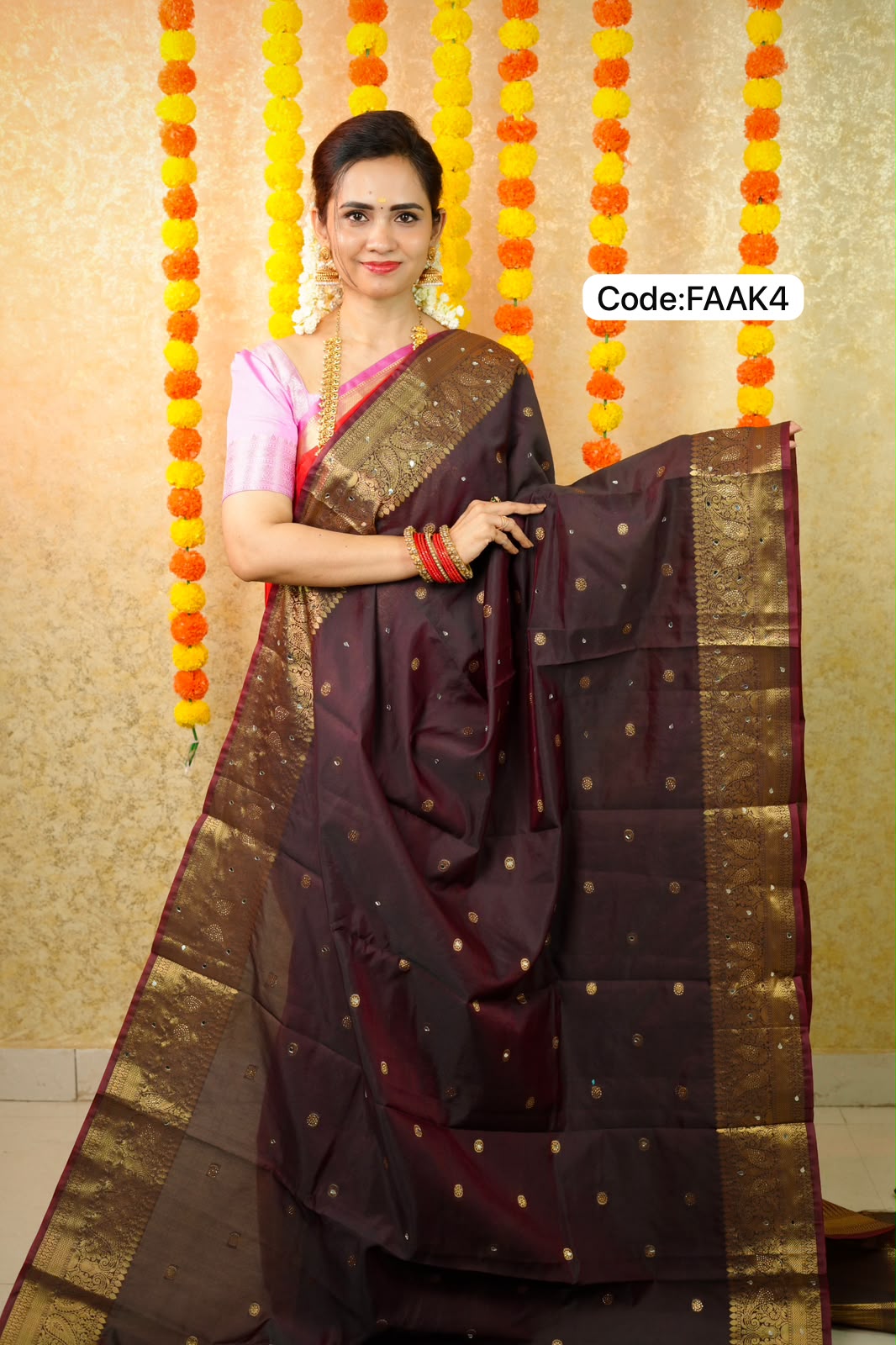 Soft silk with mirror work sarees😍🥳