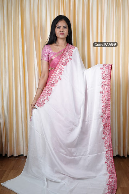 Silk georgette sarees🥳