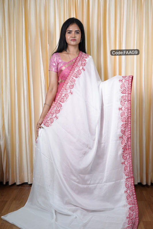 Silk georgette sarees🥳