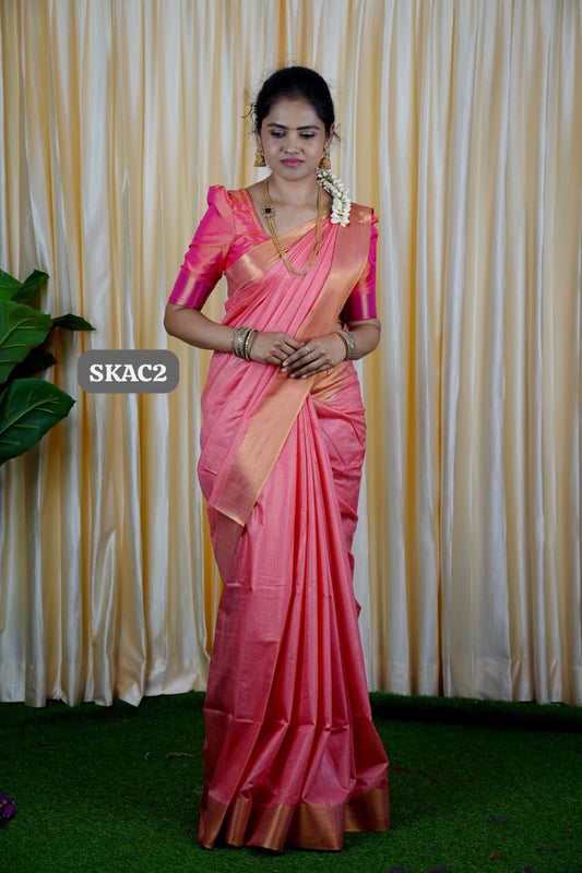 Raw silk sarees with running 👇✅