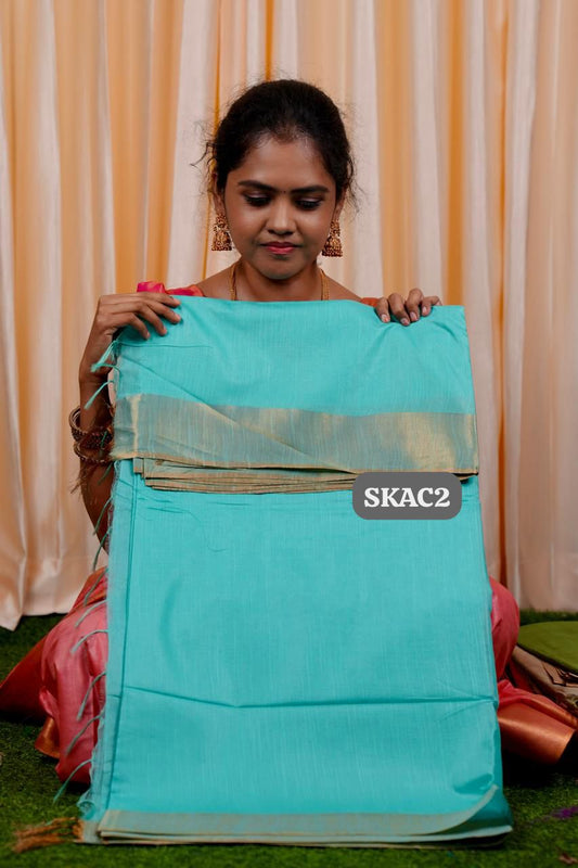 Raw silk sarees with Running Blouse🍄✅