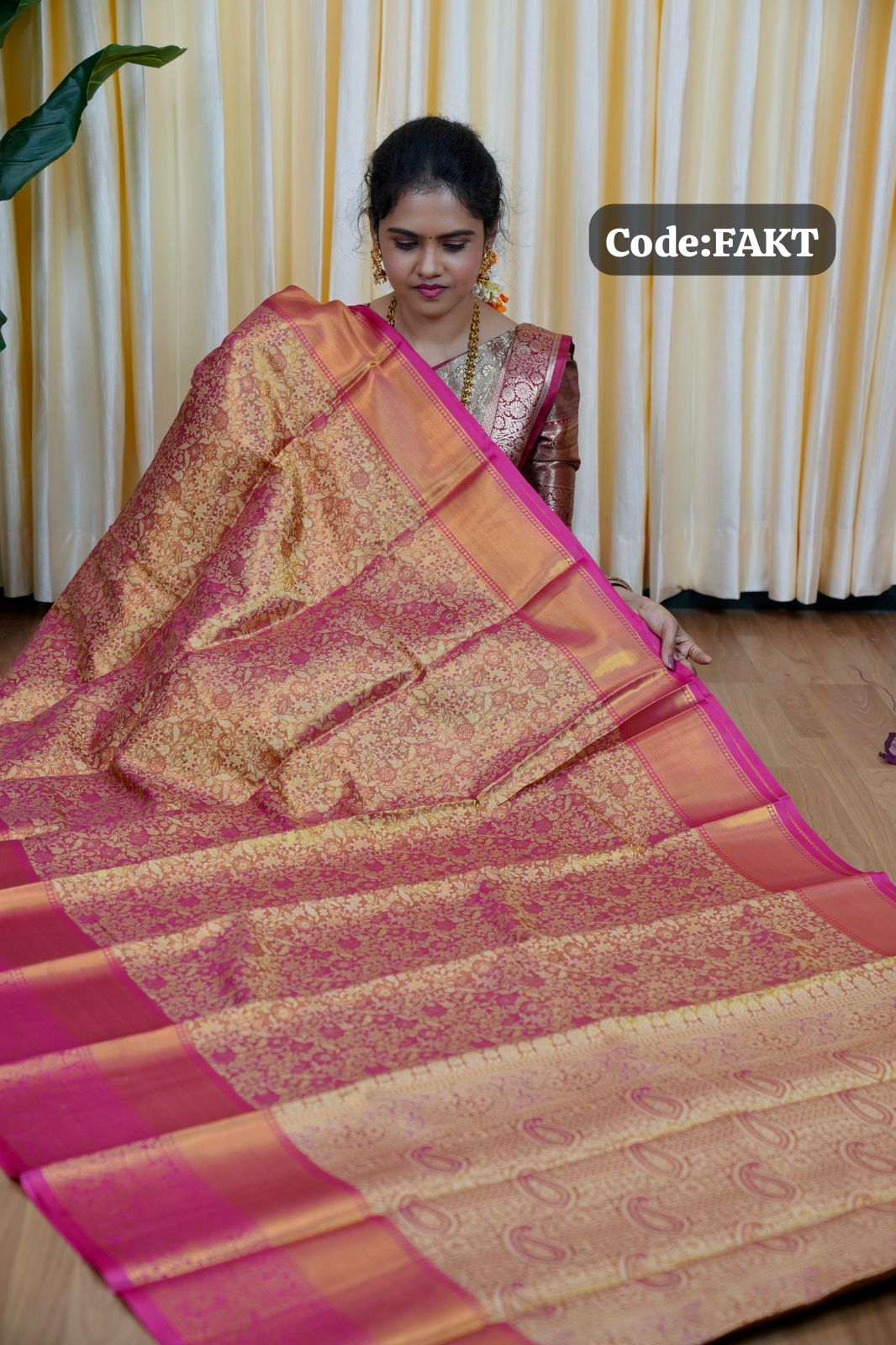 Kanchi semi silk saree🥳✅