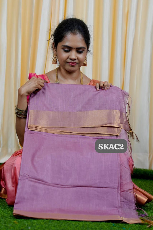 Raw silk sarees with Running Blouse🍄✅