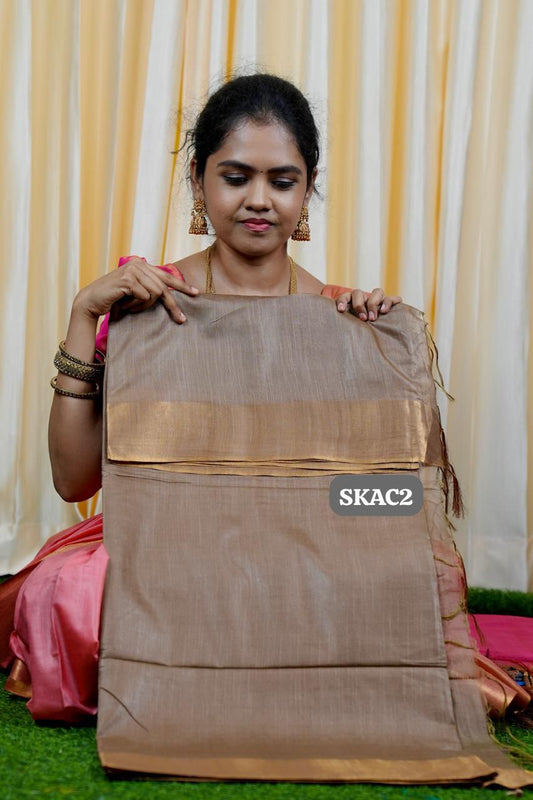 Raw silk sarees with Running Blouse🍏📍🥳