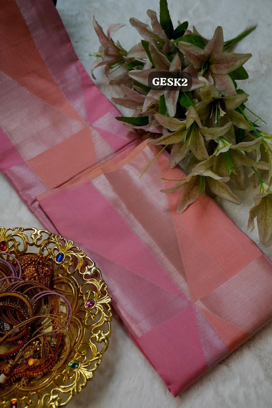 Semi silk saree with running blouse🥰🥳