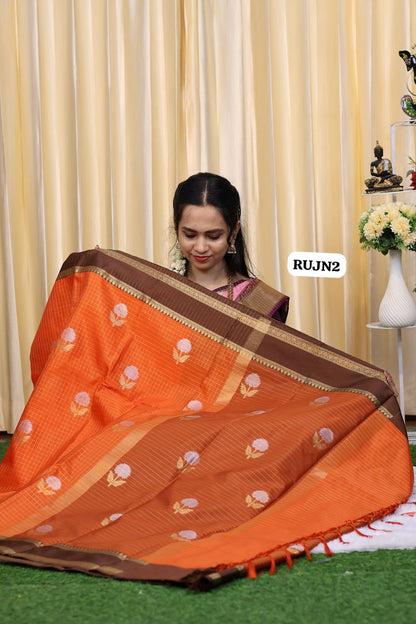 Semi silk saree  🥳