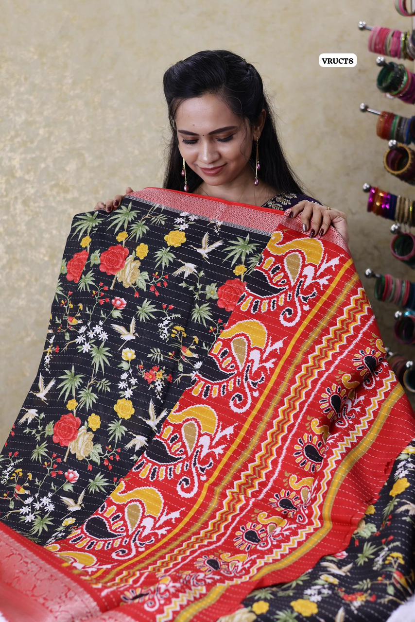 Muslin cotton sareeⓂ️