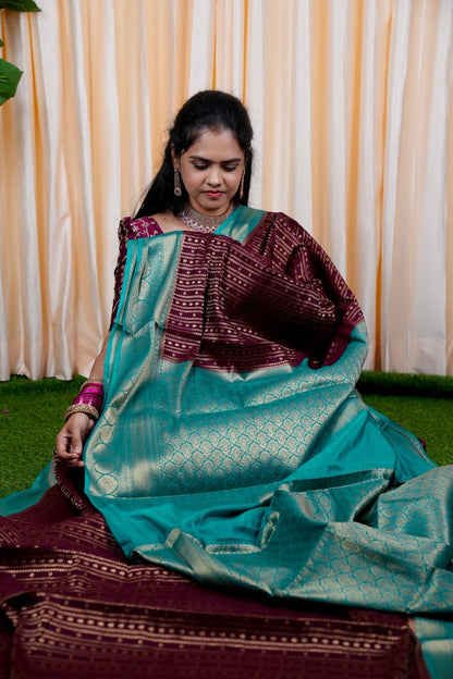 Premium warm silk saree🥳