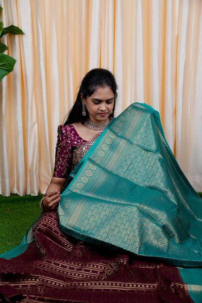 Premium warm silk saree🥳