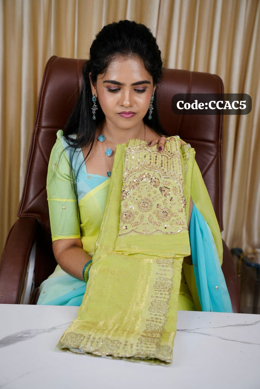 Space silk with jarkhand diamond work saree🥰😎📚