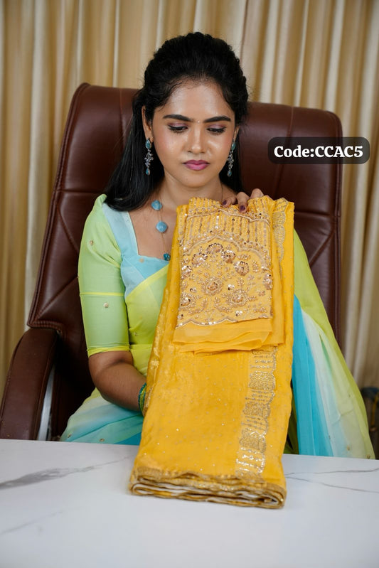 Space silk saree with Jarkhand diamond work🎁