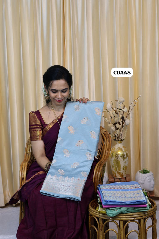 Warm silk saree 🥳