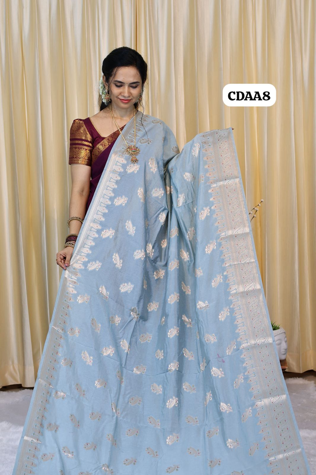 Warm silk saree 🥳