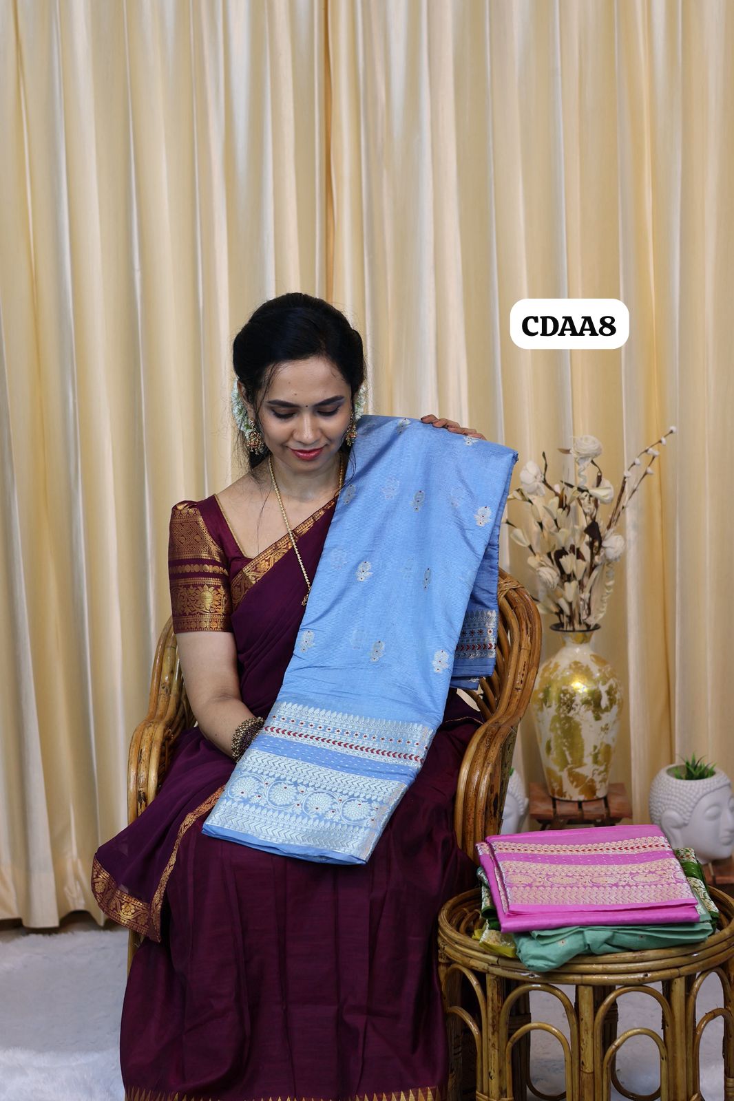 Warm silk saree 🥳